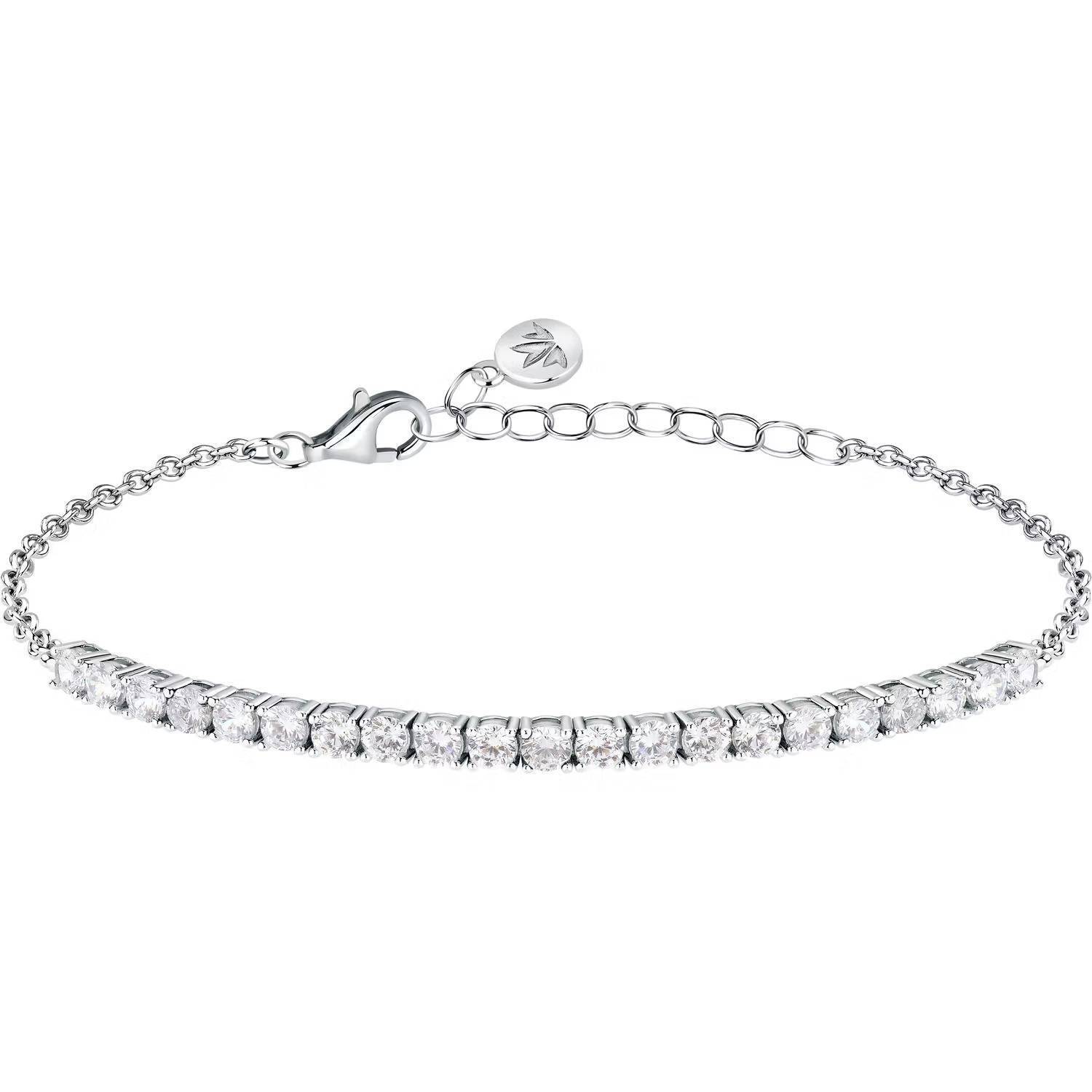 Bracciale Morellato Tesori SAIW140 Bracelet Donna Argento Zirconi Tennis