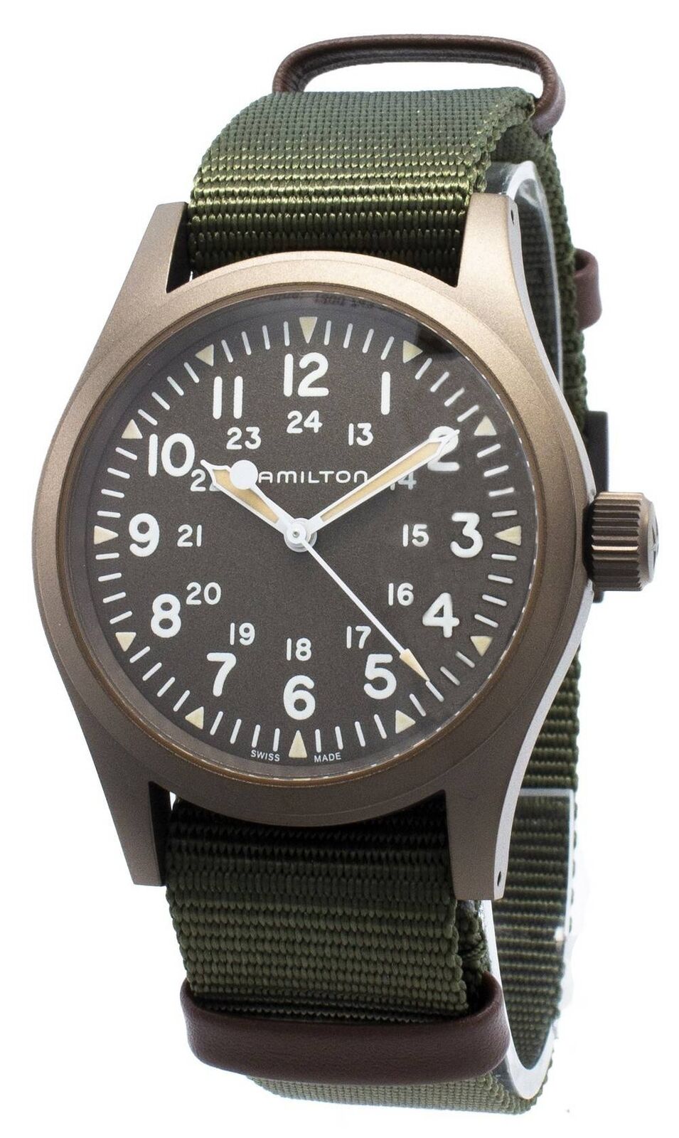 Hamilton Khaki Field Swiss Made Riserva Di Energia Mechanical Orologio da Uomo
