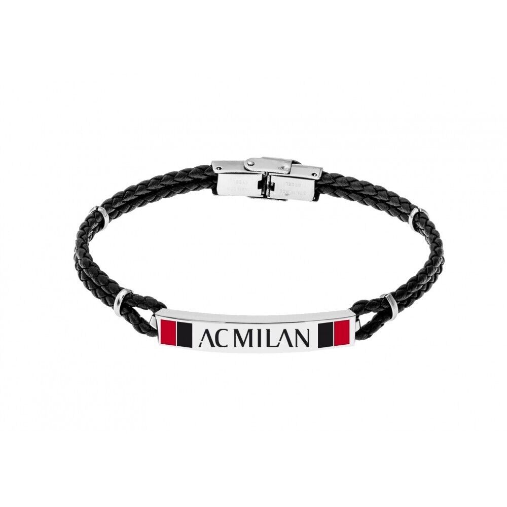 Bracciale in cuoio intrecciato Milan Official product - B-MB001UCR