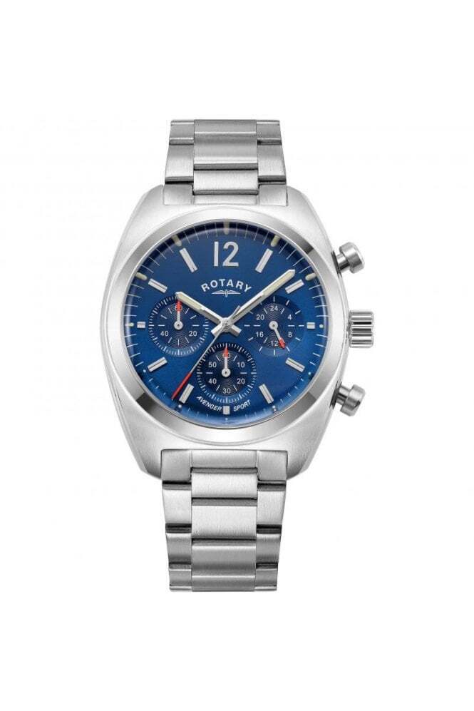 Rotary Avenger Sport Cronografo Orologio da Uomo 40mm Impermeabile GB05485/05