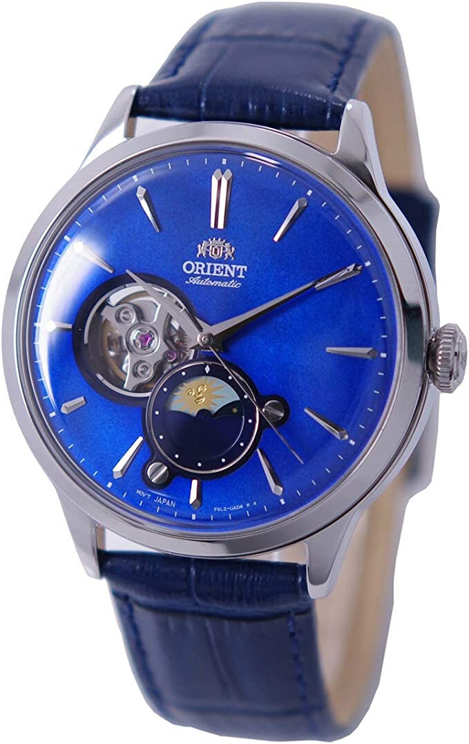 Orient Sun and Moon RA-AS0103A10B Orologio Uomo Meccanico