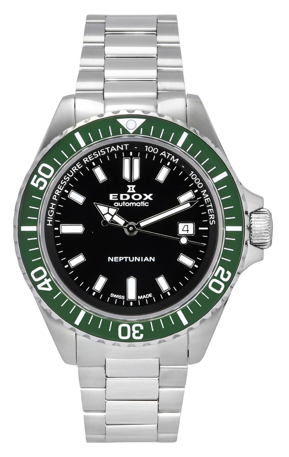 Orologio da uomo Edox Skydiver Neptunian Automatic Diver&#39;s 801203VMNIN 1000M