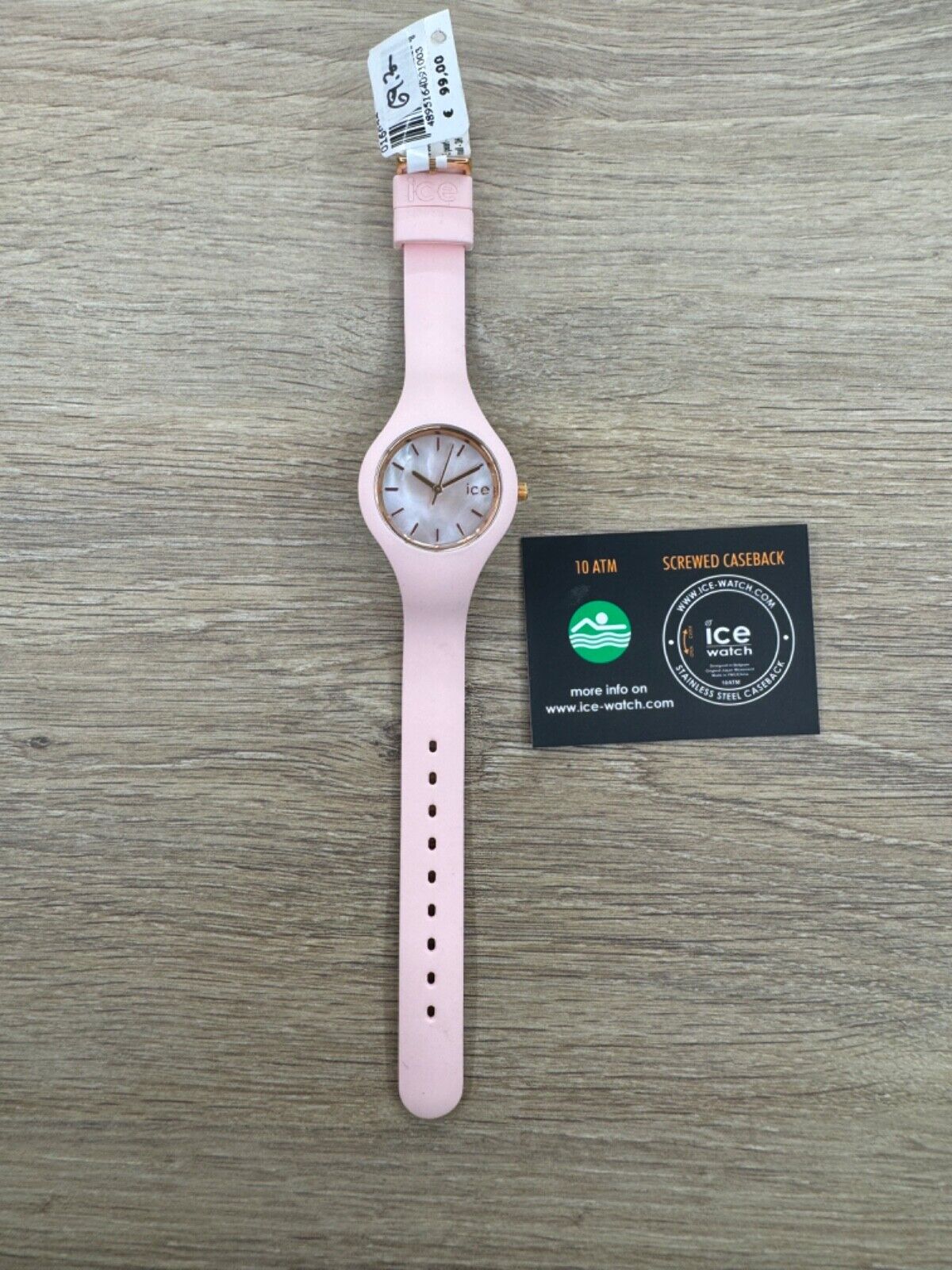OROLOGIO ICE WATCH "ROSA BABY" REF. 016933 SILICONE -NUOVO-