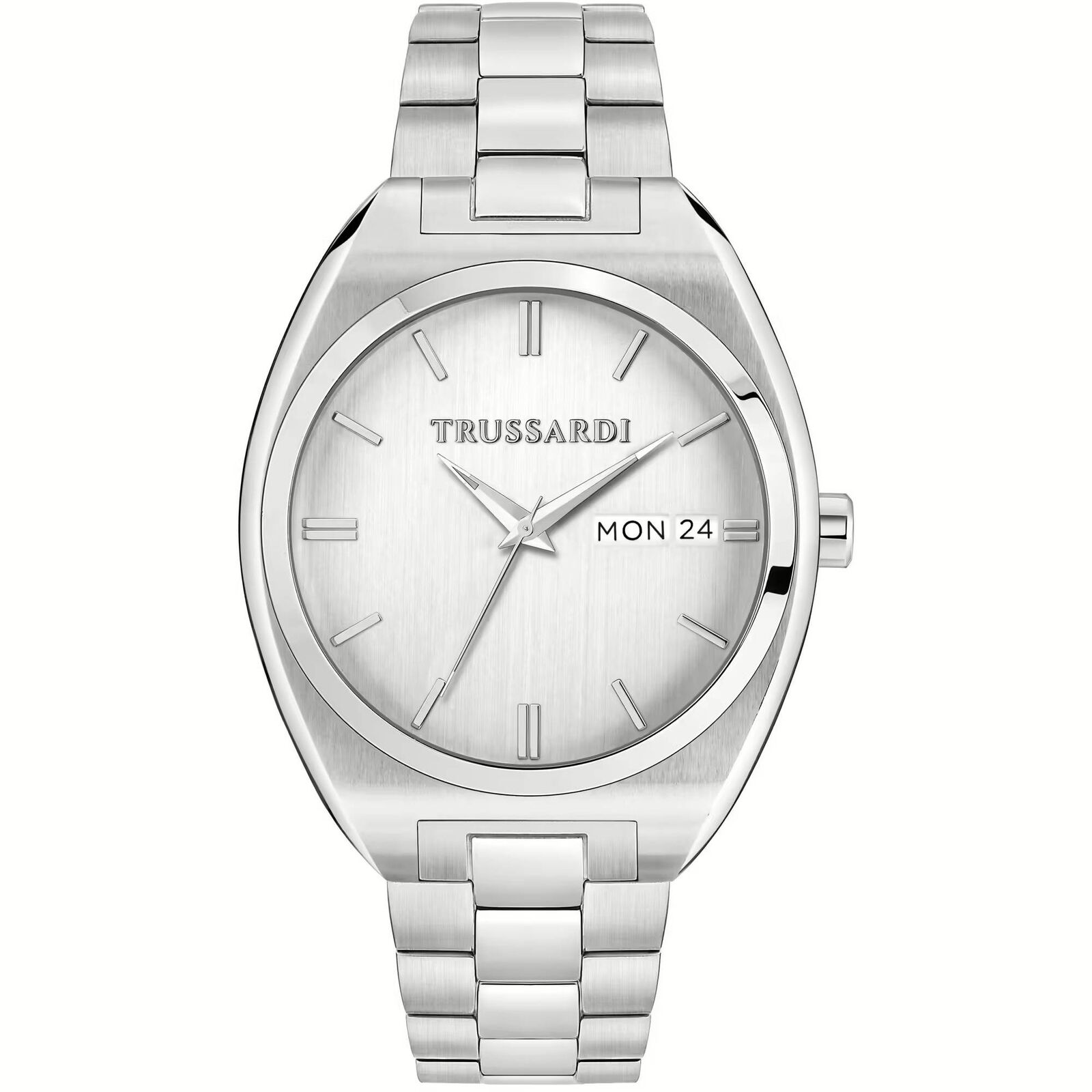 Orologio Trussardi Metropolitan R2453159012 Watch Acciaio 42mm Silver Nuovo