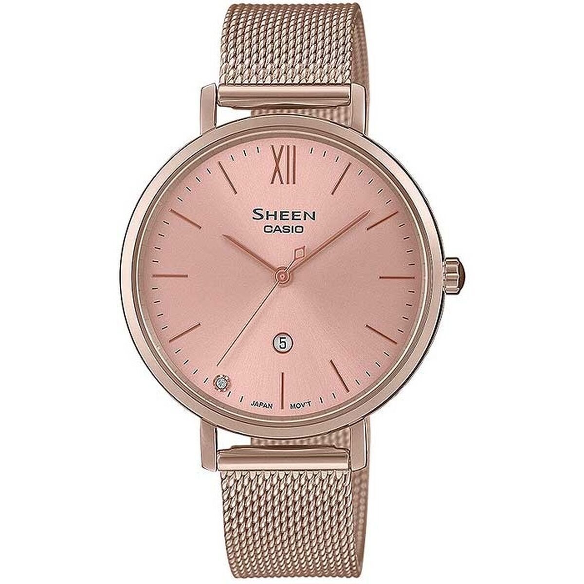 Orologio Donna Casio Sheen (Ø 34 mm) Colore:Argentato