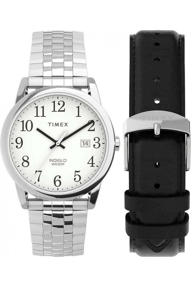 Timex Gents Easy Reader Box Set 38mm Orologio TWG063200