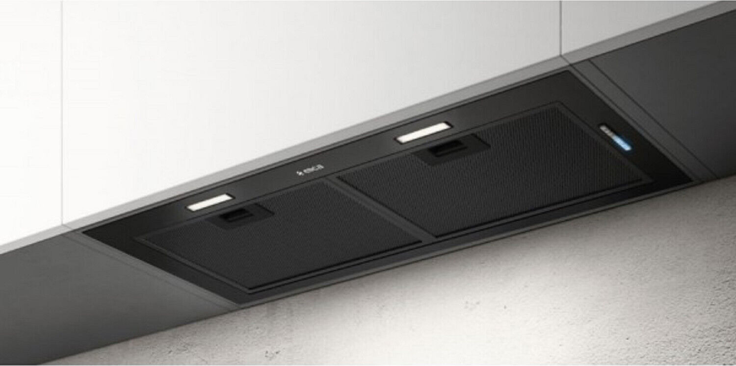 Elica Cappa Cucina Aspirante da Incasso 72 cm colore Nero - FOLD BL/A/72