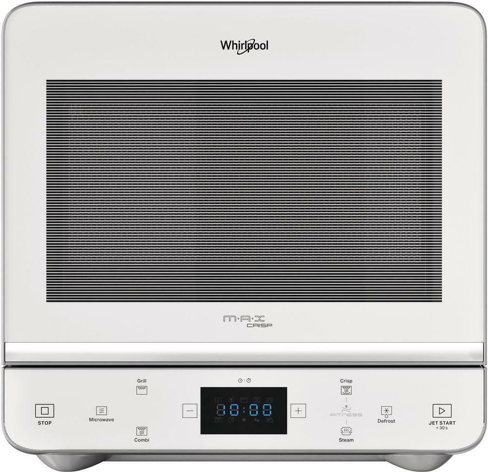 WHIRLPOOL MAX49WSL FORNO MICROONDE 700W 13LT CON GRILL VAPORE SILVER/BIANCO
