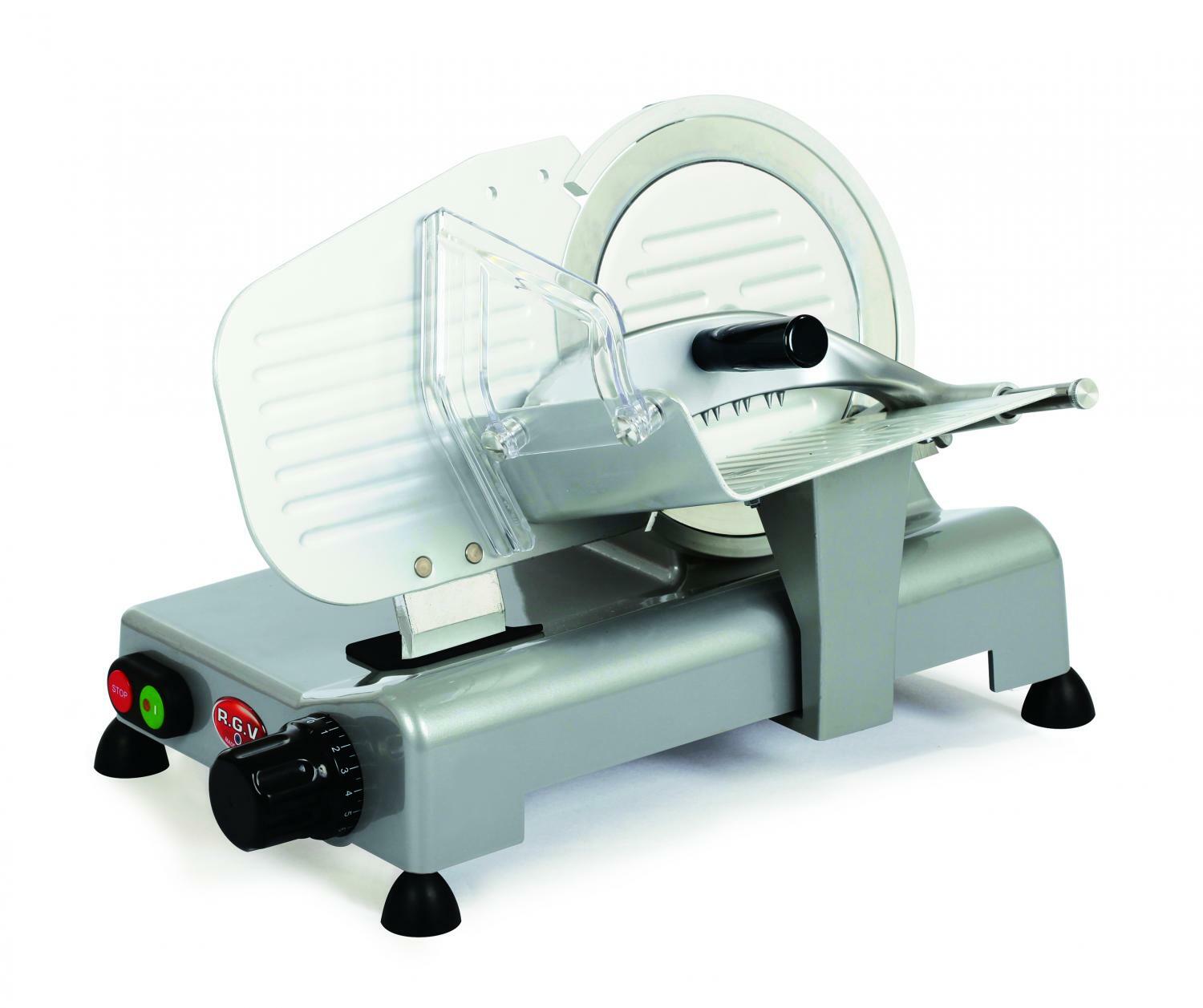 RGV Affettatrice Professionale con Lama 20 cm Potenza 110 watt Inox AF 200 AM