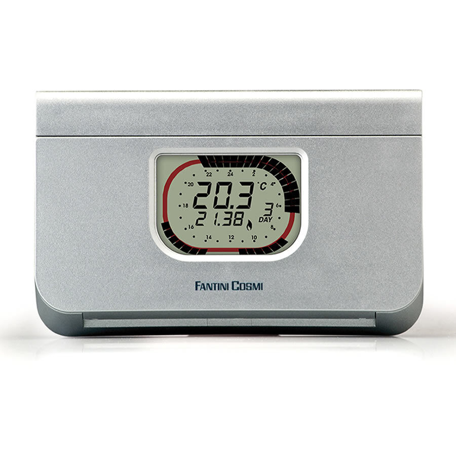 Fantini Cosmi Cronotermostato Intellitherm C57C Silver