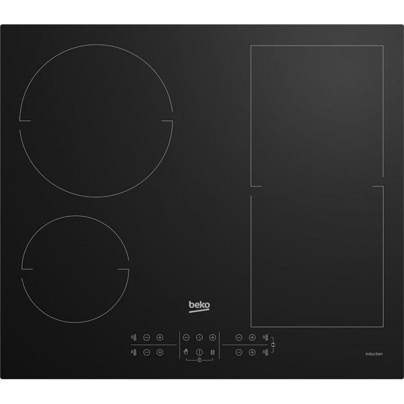 BEKO HII64210FMTR PIANO COTTURA A INDUZIONE 60CM 4 ZONE COTTURA COLORE NERO