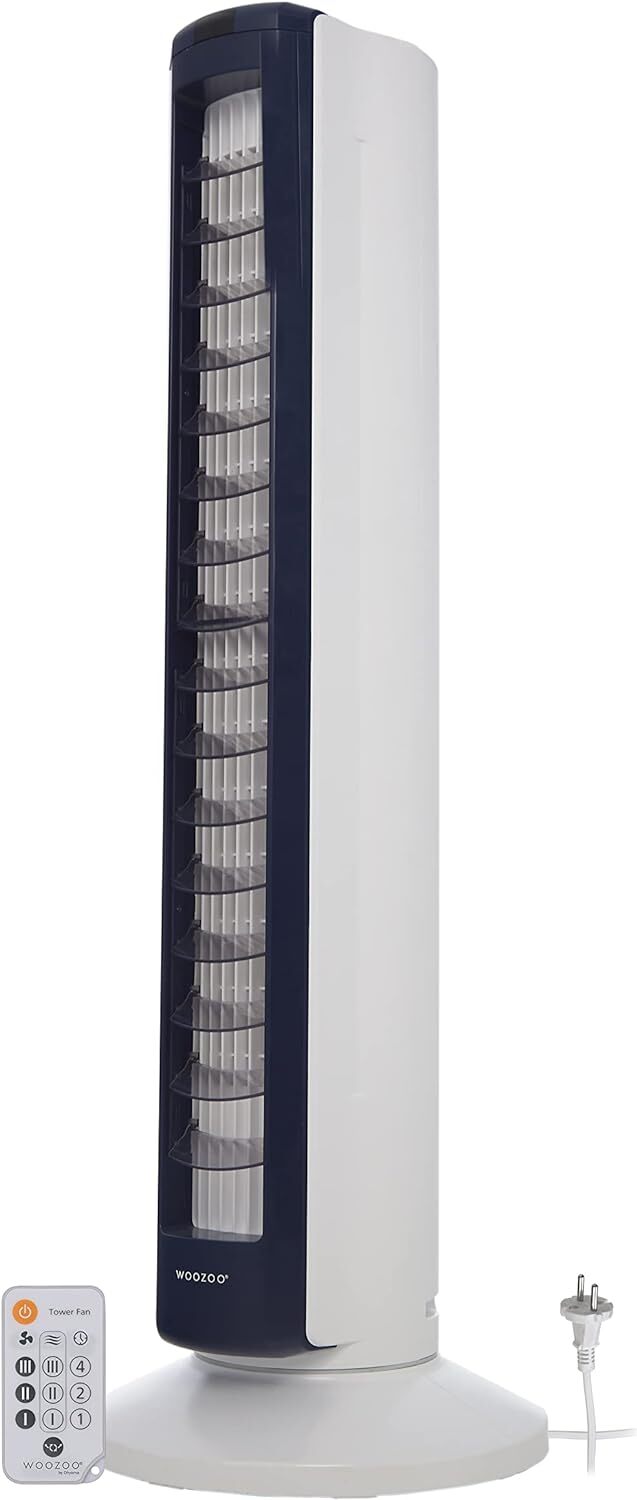 Woozoo, Ventilatore a torre silenzioso, a torre/Oscillante
