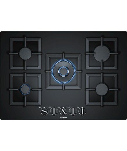 Siemens Piano cottura gas EP7A6QB20 IQ500 Stepflame Nero