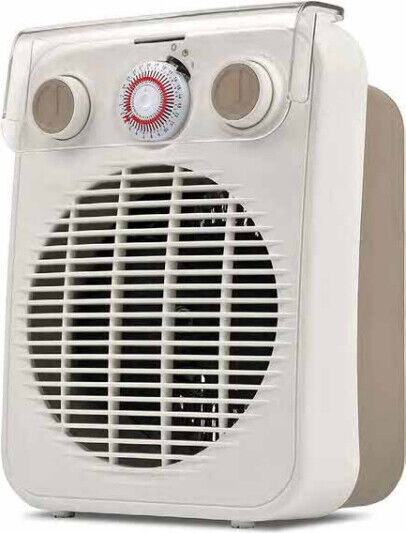 Termoventilatore Scaldabagno Potenza 2000 Watt e 2 Timer Beige AR4F10TI Ardes