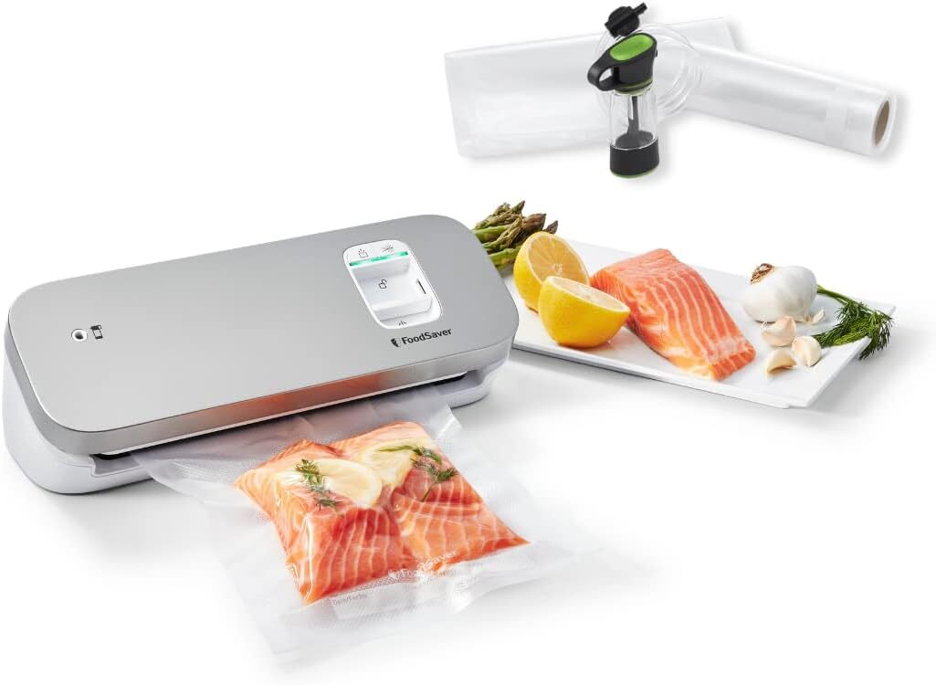 FoodSaver VS1191X macchina sottovuoto per alimenti compatta adatta a piccoli...