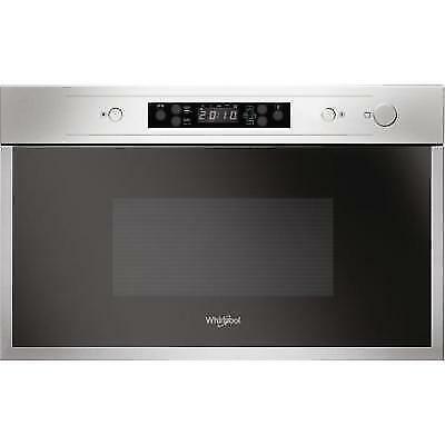 WHIRLPOOL AMW442IX FORNO A MICROONDE GRILL CRISP DA INCASSO 60 CM 22LT 1900 WATT