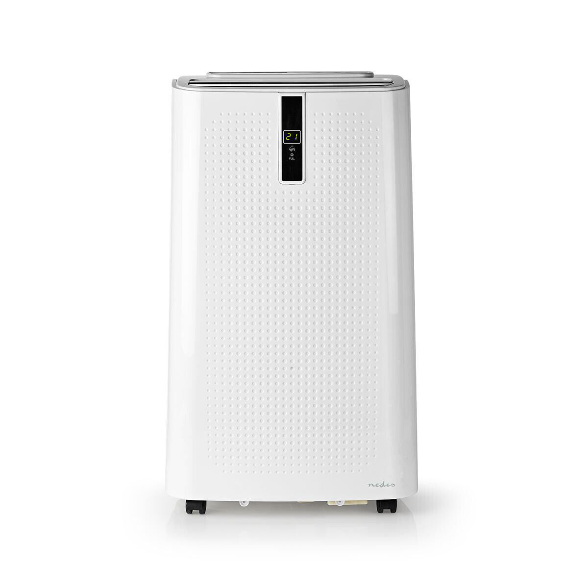 CONDIZIONATORE D'ARIA PORTATILE 9000 BTU 3 VEL TELECOMANDO TIMER BIANCO NEDIS