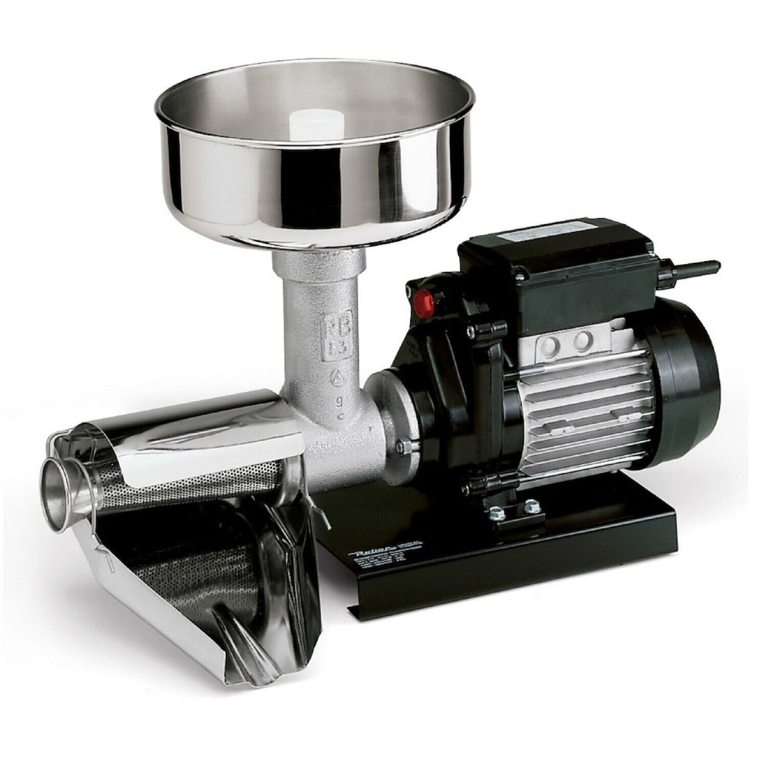 Reber 20835N Passapomodoro 500w con 5 Accessori Inox