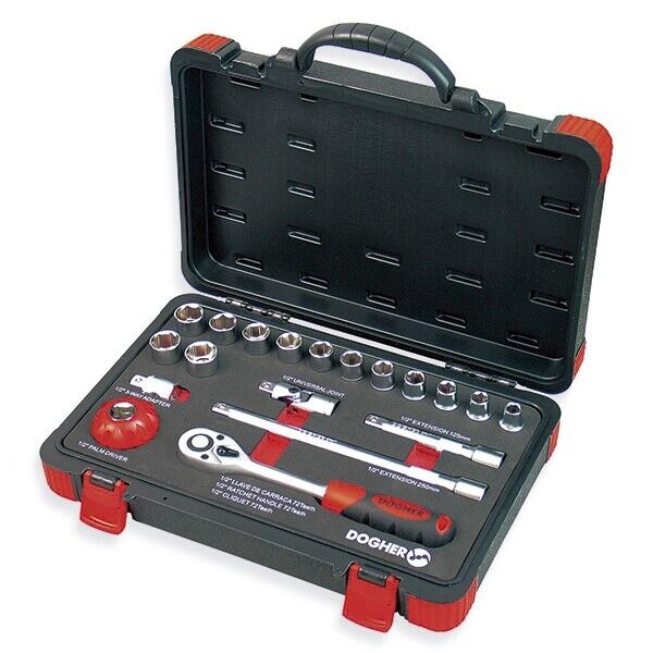 DOGHER 531-002 Valigetta Bicchieri Hex 1/2 19 Pz