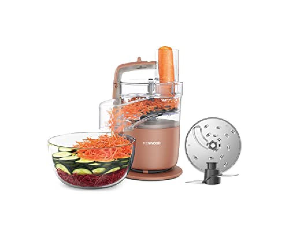 Kenwood MultiPro Go FDP22.​130RD, Robot da Cucina, Trita, Affetta, Grattugia,