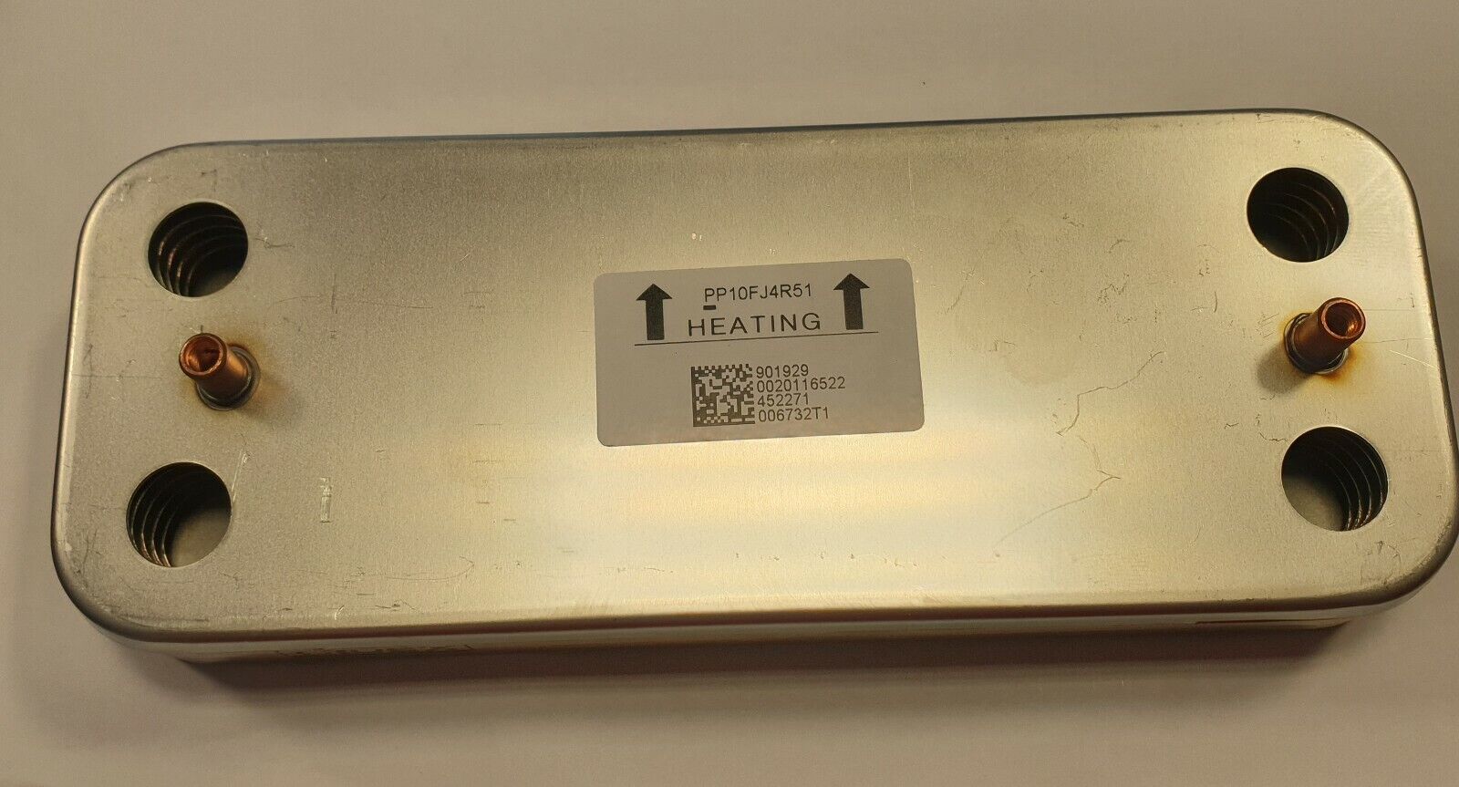 HERMANN SAUNIER DUVAL SCAMBIATORE SECONDARIO CODICE 0020123132 ORIGINALE!