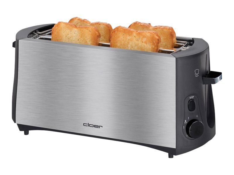 Cloer 3719 Toaster 4 slice 2 Slots 2 Slots Toaster 3719