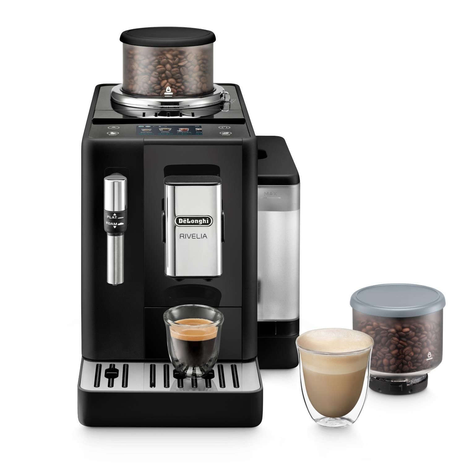 DeLonghi Rivelia Perfetto Macchina Da Caffè Automatica Chicchi Macinati Al Momen