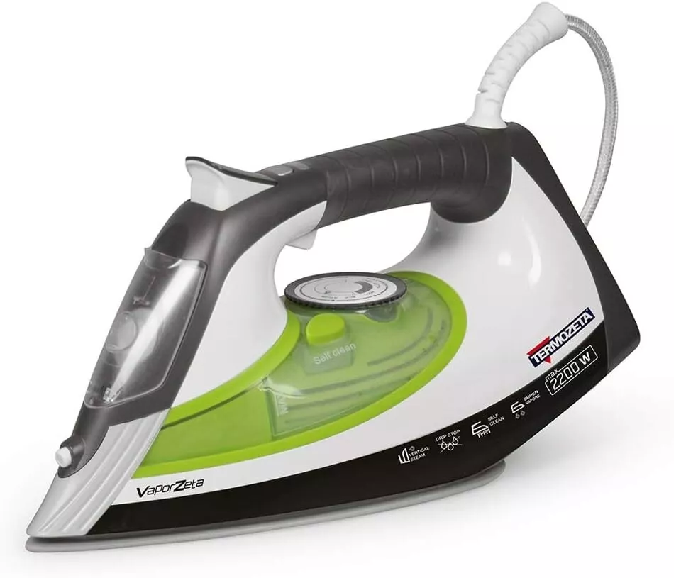 Termozeta Ferro da Stiro a Vapore Professionale 2200 Watt Vapore TER73481