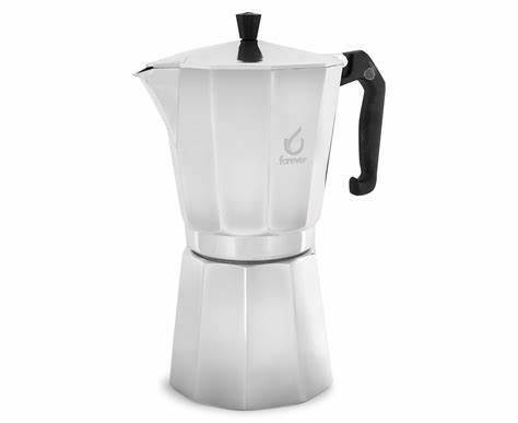 Forever Miss Moka Caffettiera Prestige 12 Tazze caffé Alluminio