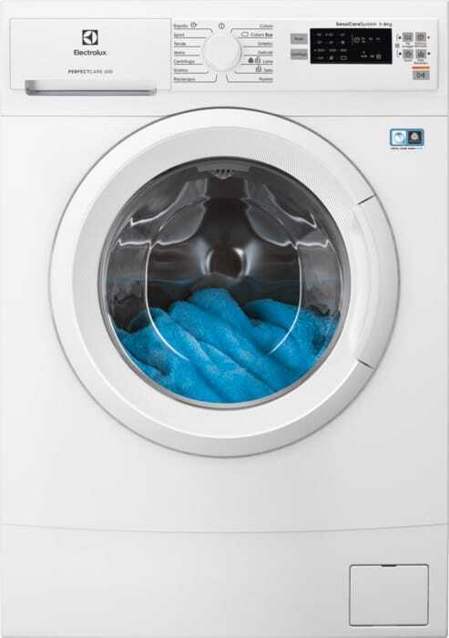 Lavatrice Slim 40 cm 6 Kg F Electrolux 1200 g EW6S526W Perfect Care 600