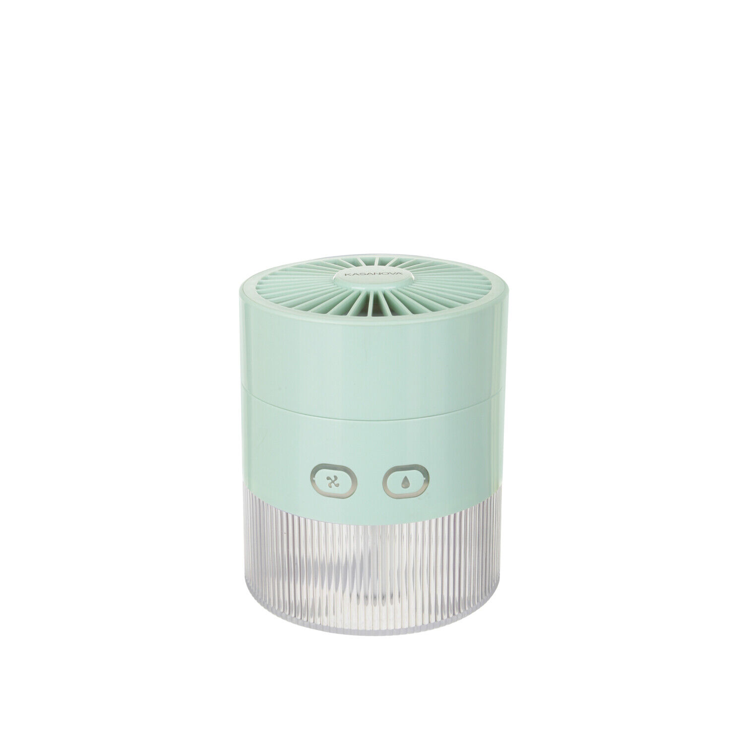 Ventilatore portatile con nebulizzatore verde verde