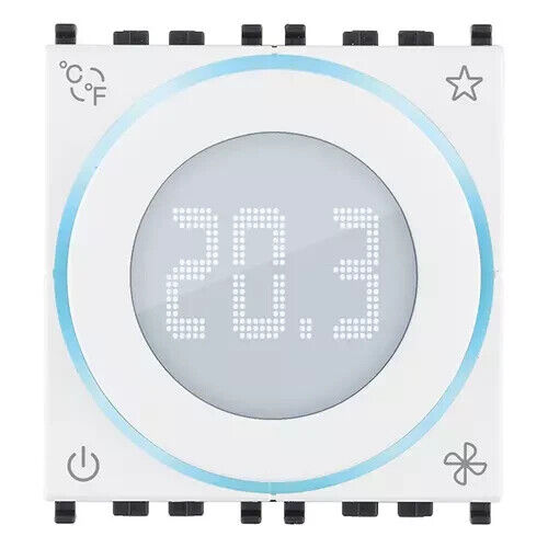 VIMAR  02971.B Termostato rotella domotico 2M bianco