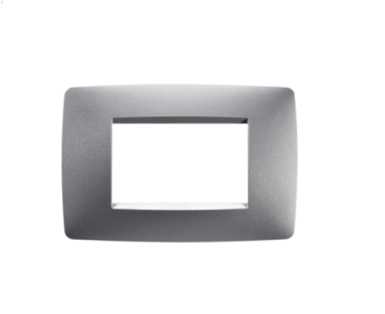 Gewiss Chorus placca ONE 3 moduli GW16103VT  colore titanio