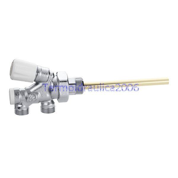 Caleffi 455500 Valvola termostatizzabile, monotubo/bitubo 3/4"