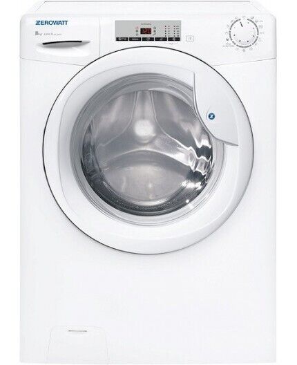 ZEROWATT LAVATRICE 8 KG CLASSE D PROFONDITÀ 53 CM CENTRIFUGA 1200 GIRI OZ128TE-S