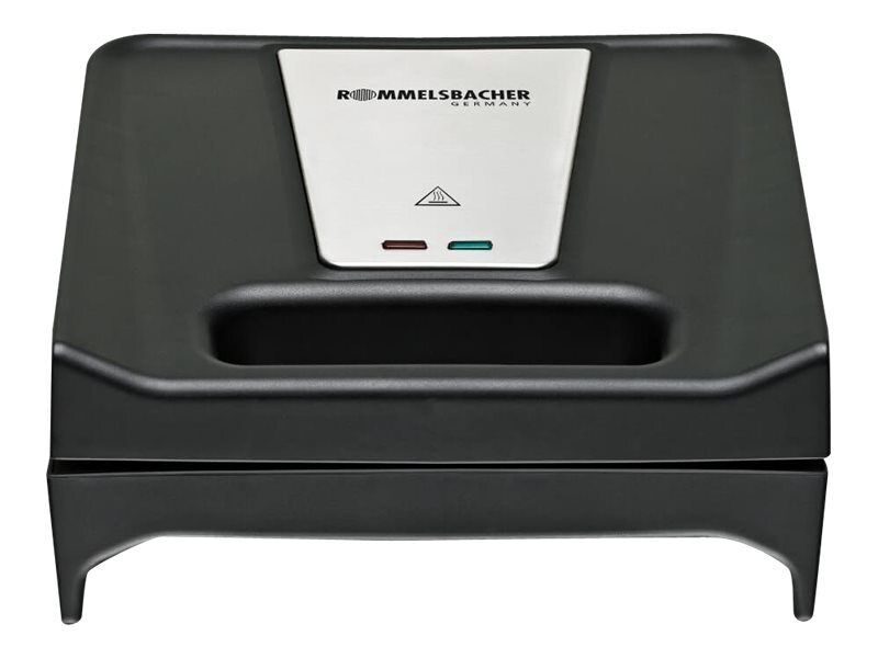 Rommelsbacher SWG 700 Toaster/grill electrical black/stainless steel SWG 700