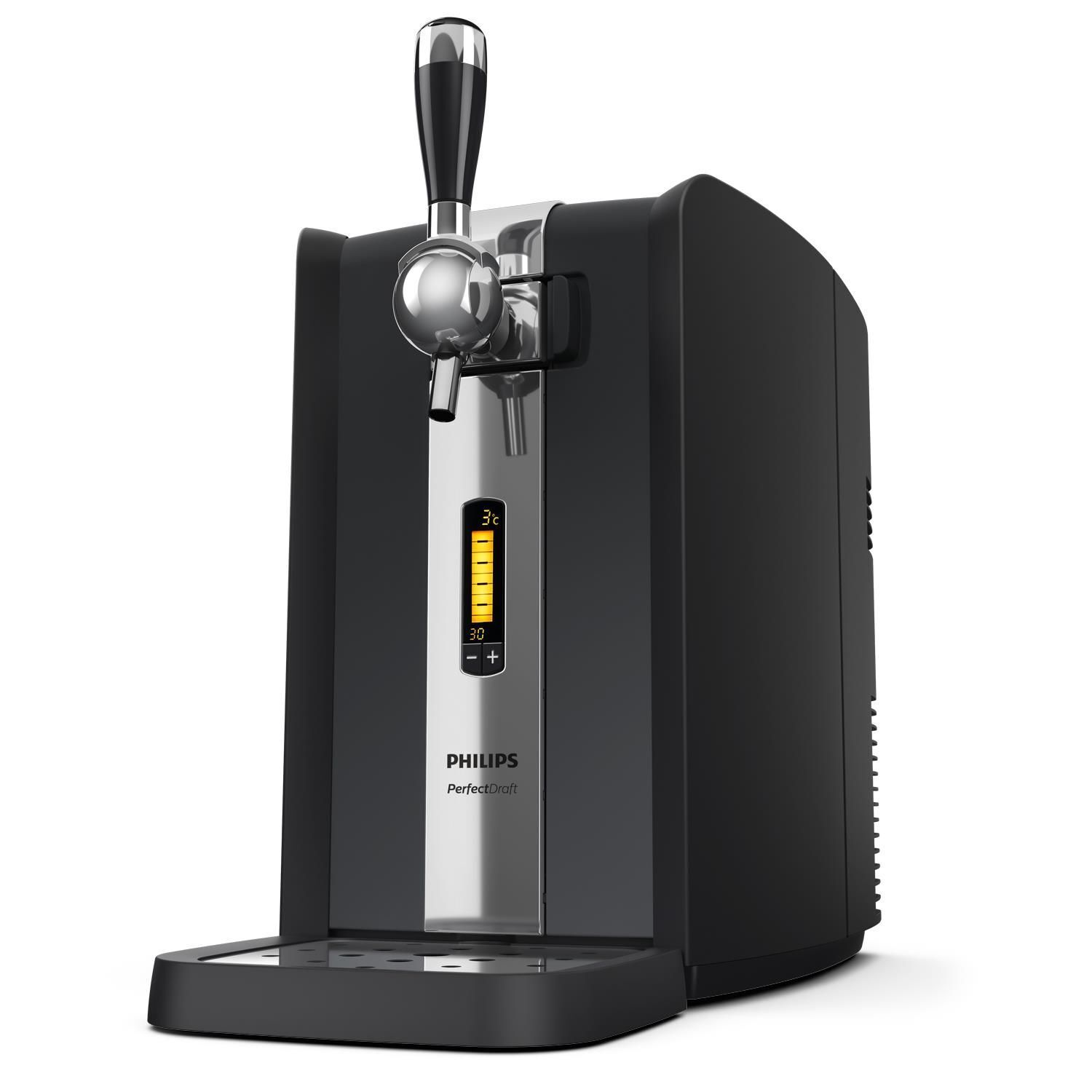Philips PerfectDraft Sistema Domestico Di Erogazione Birra Kegs 70W 6 Litri Hd37