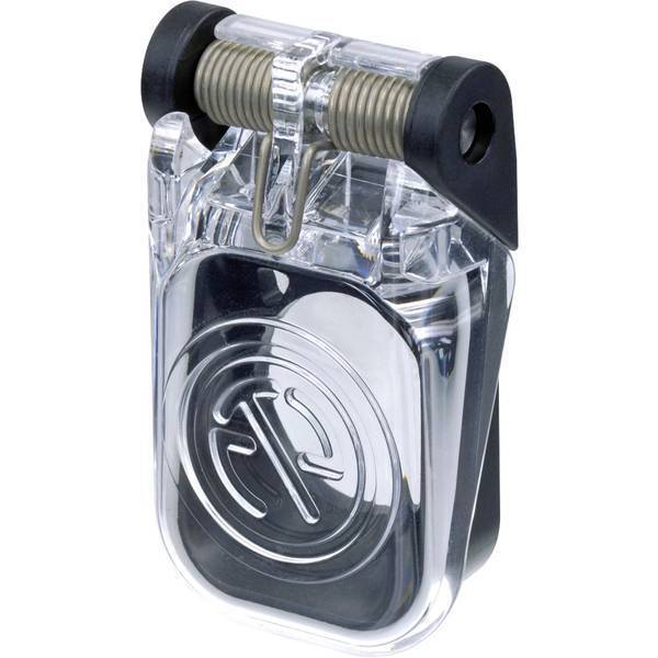 Coperchio con guarnizione neutrik sccd w nero trasparente 1 pz