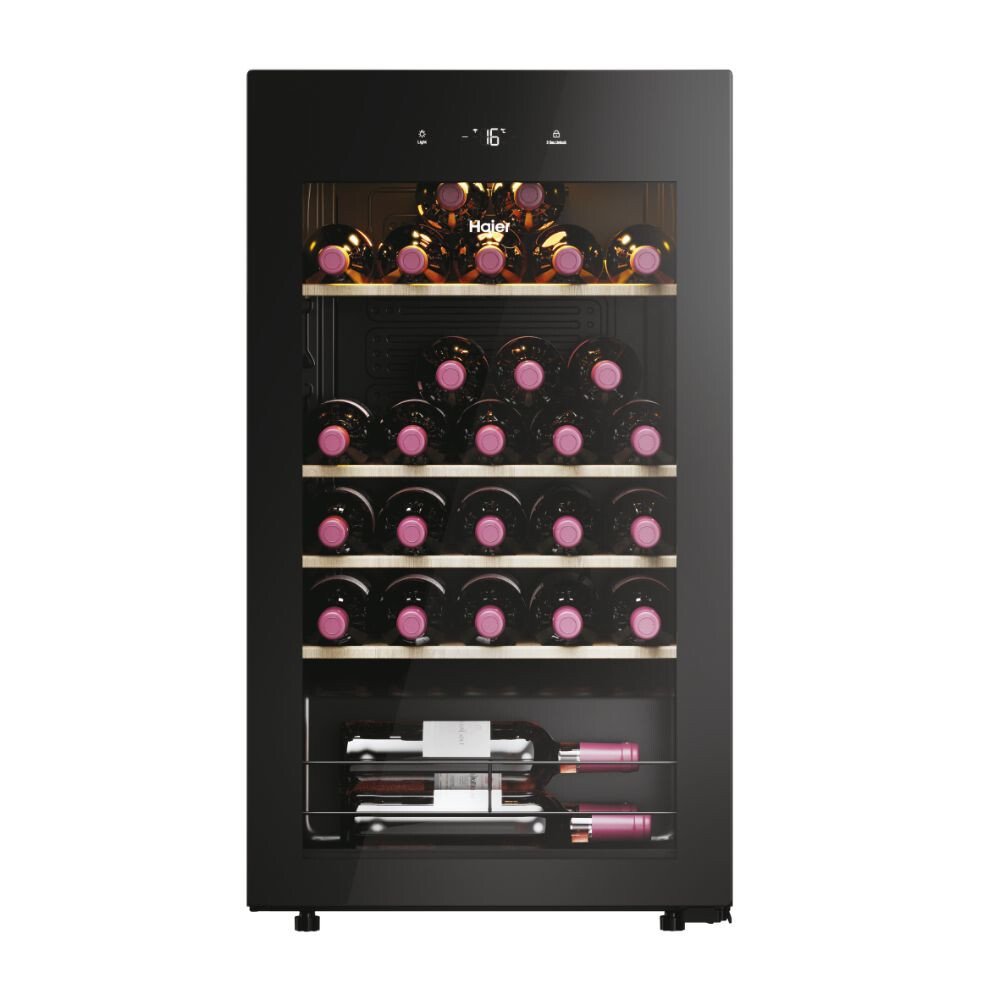 Haier Cantinetta Vino 34 Bottiglie Classe G Nero Wine Bank 50 Serie 3 HWS34GGH1