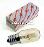 LAMPADA 25 W 240V E17 WHIRLPOOL 481913480047 X FRIGO O FORNO A MICROONDE AWICL82