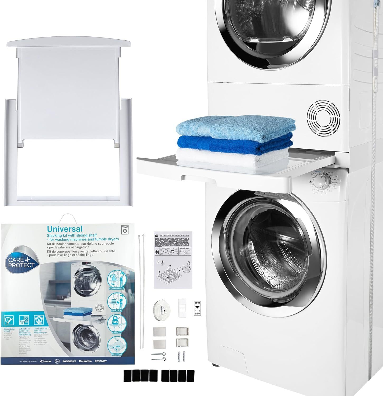CARE + PROTECT Kit di Incolonnamento Universale, Incolonnamento...