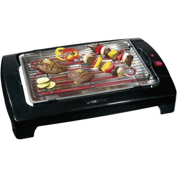 Clatronic 262952  BQ 2977 Elettrico Griglia da tavolo Nero