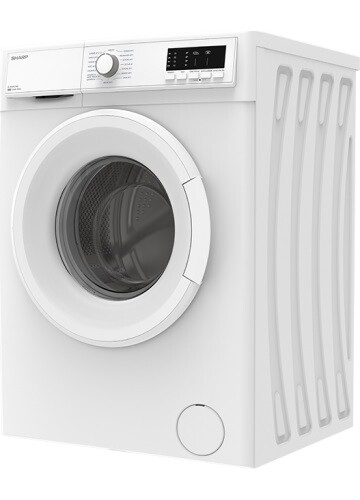 Sharp Lavatrice 8 kg Classe D 60 cm Centrifuga 1200 Giri Bianco ES-HFA8123WD1