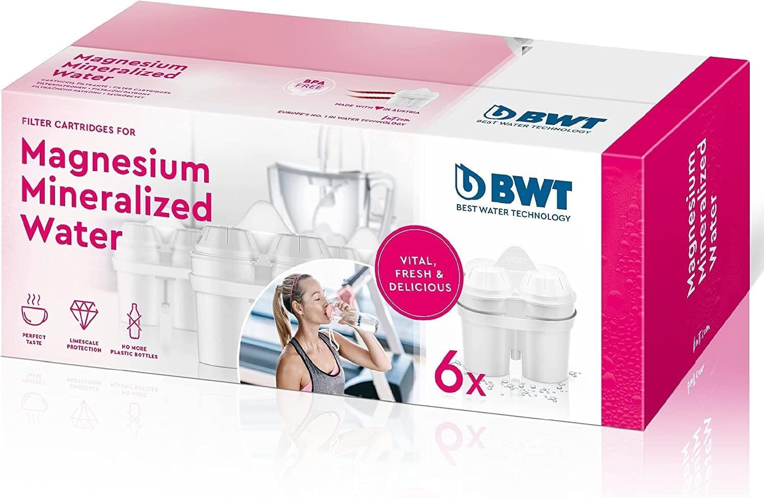 BWT 814336 JARRA Agua Tipo BRITA, Senza Bisfenolo A e ftalati, White, 6...
