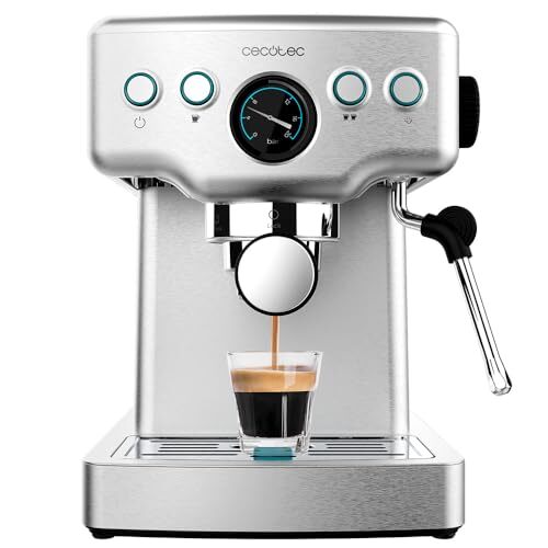 Cecotec Caffettiera Express Barista Power Espresso 20 Barista Mini. 1465 (v8V)
