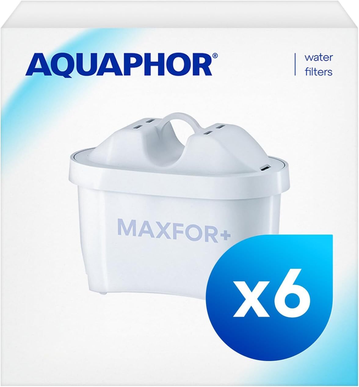 AQUAPHOR Cartuccia filtrante MAXFOR+ kit 5 +1 I Filtro per calcare, cloro,...