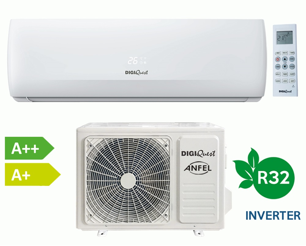 Climatizzatore Condizionatore 12000 btu Inverter Super Easy R32 WIFI INC 12000BT