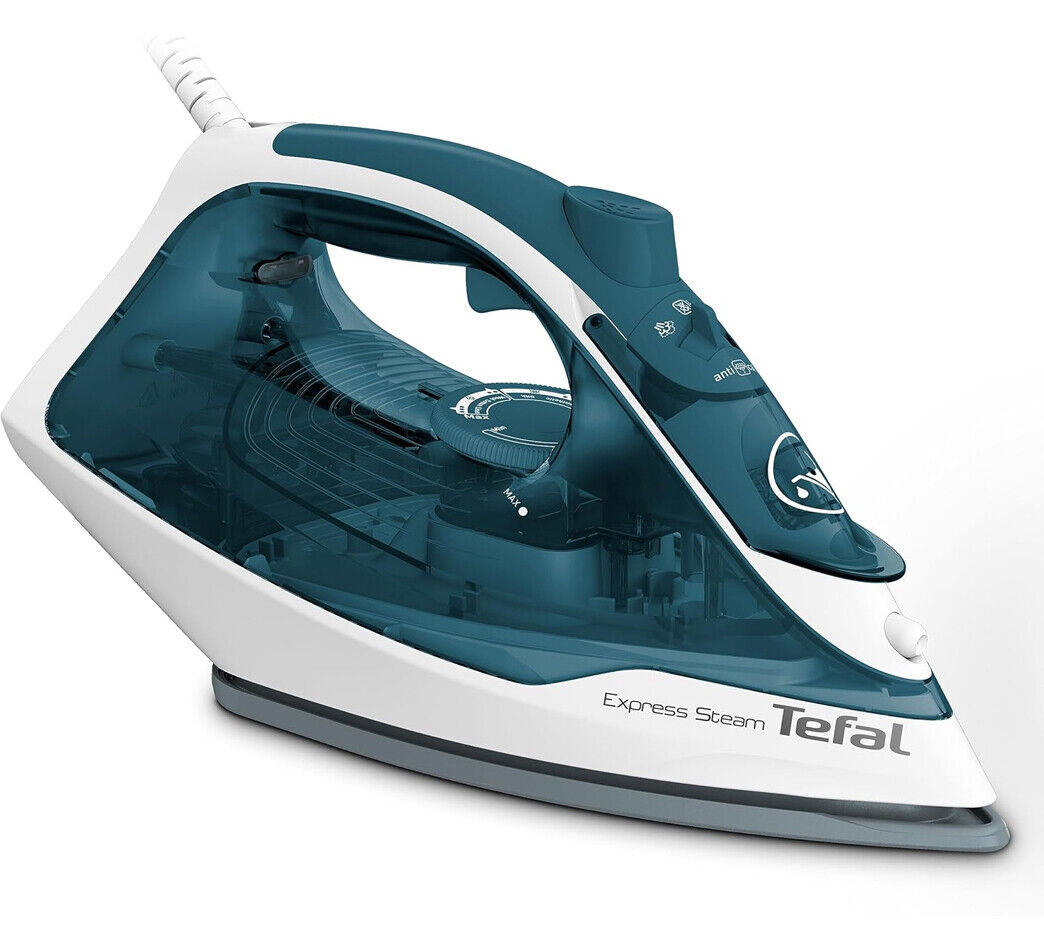 Tefal Express Steam Ferro da Stiro a Vapore Sistema Anticalcare 2400W Funzione A