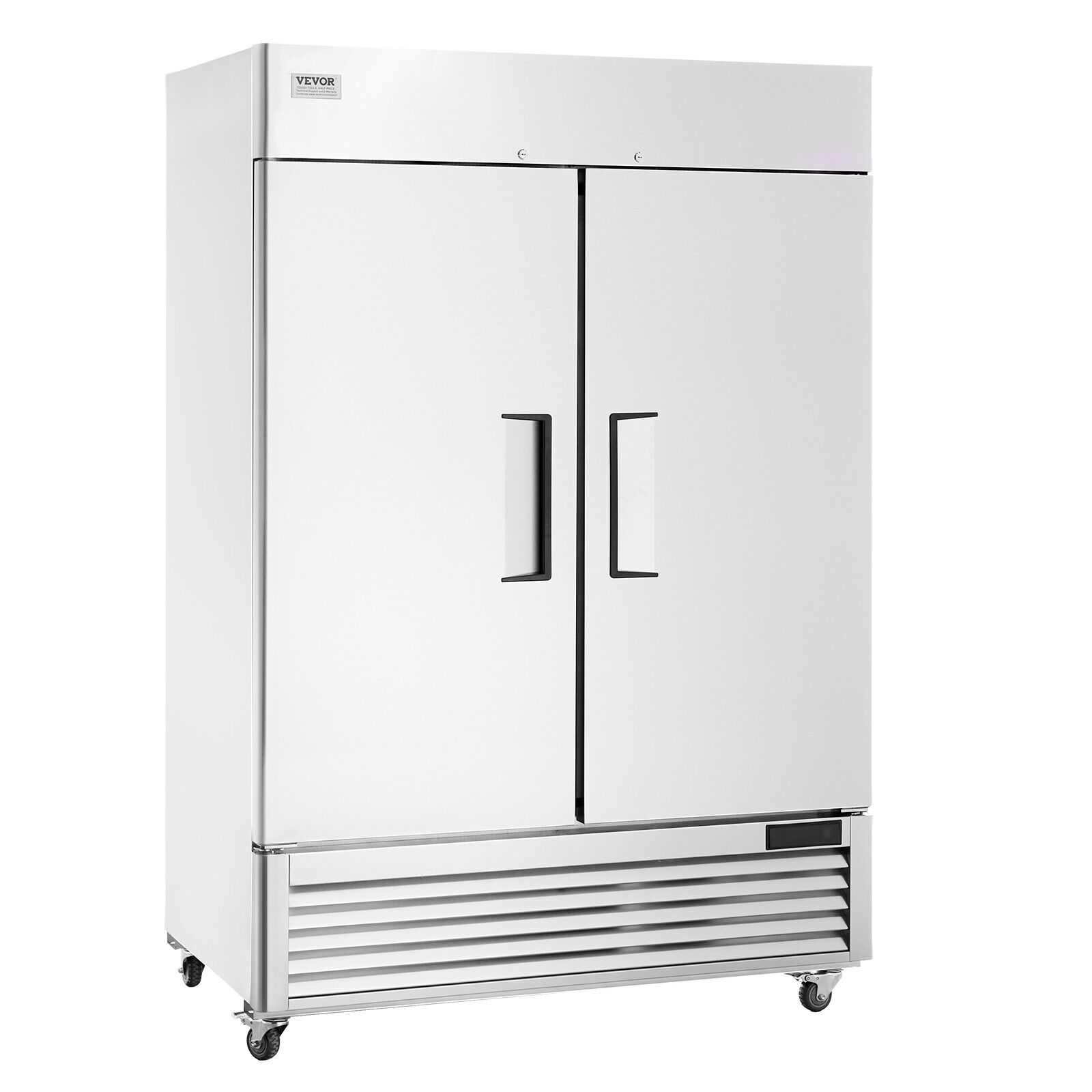 VEVOR Congelatore Commerciale da 1252 L Congelatore Verticale 2 Porte 6 Ripiani