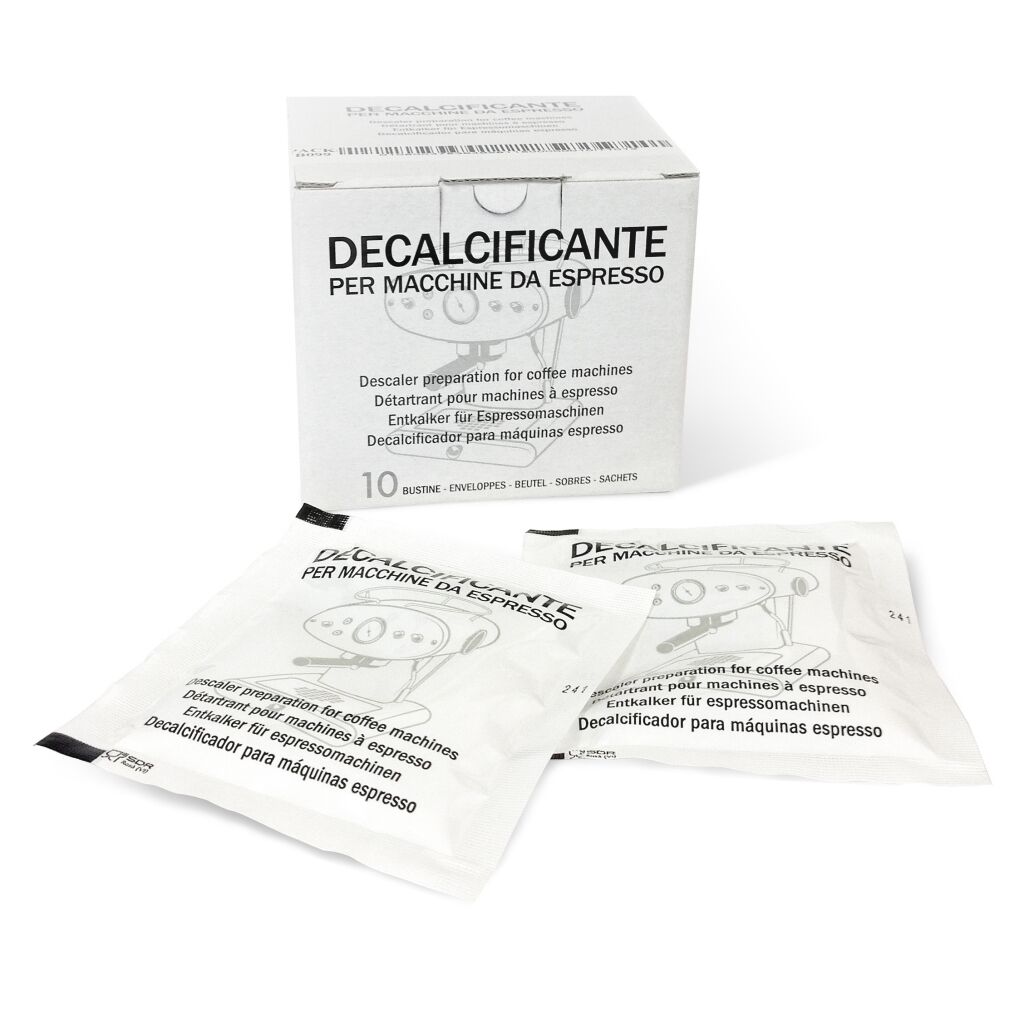 10 bustine decalcificante descaler macchina caffe illy francis x1 x7 y1 coffee